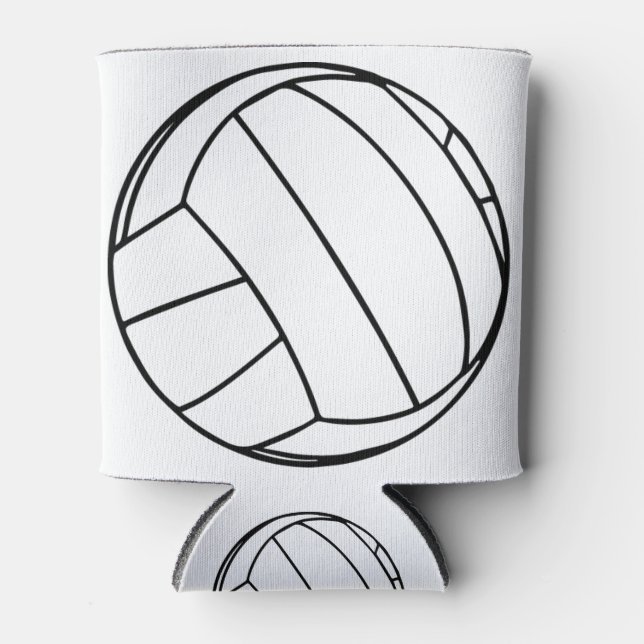 Volleyball Gear Can Cooler (Front)