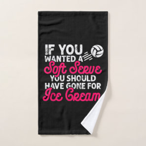 Volleyball Gift Girls - Cute Volleyball Hand Towel