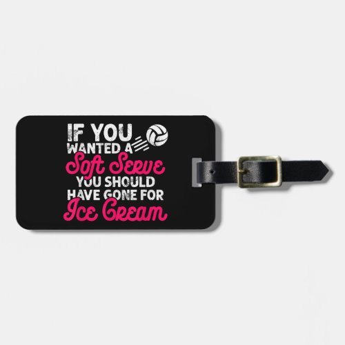 Volleyball Gift Girls _ Cute Volleyball Luggage Tag