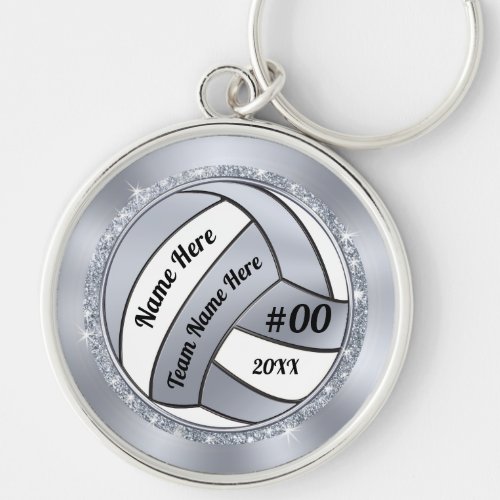 Volleyball Gift ideas for Senior Night Volleyball Keychain