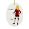Volleyball Girl Blonde Red & Black