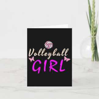 Volleyball Girl  Card