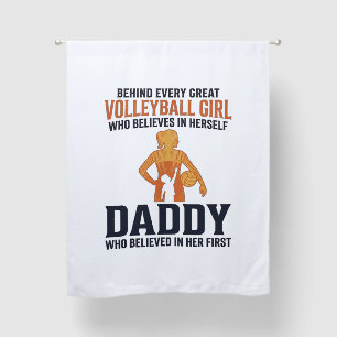 Volleyball Girl Daddy Vintage Engraving Shirt Desi Blackout Curtains