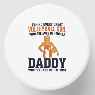 Volleyball Girl Daddy Vintage Engraving Shirt Desi Mini Candle Favors