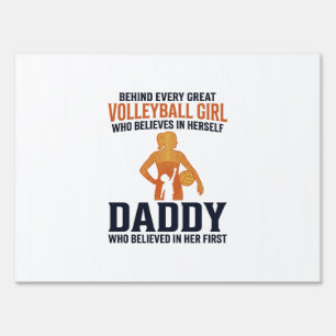 Volleyball Girl Daddy Vintage Engraving Shirt Desi Sign
