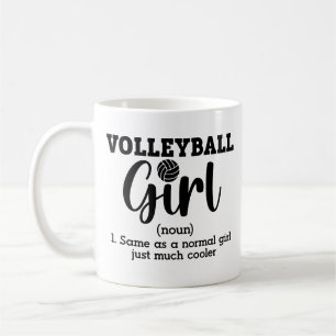 Volleyball Girl Definition Coffee Mug