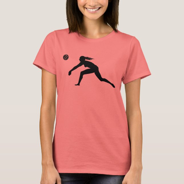 Volleyball Girl IIII T-Shirt (Front)