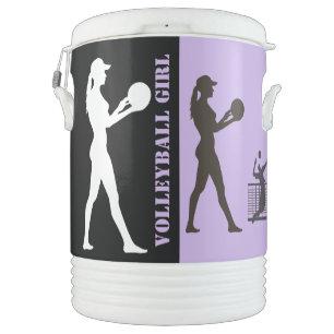 Volleyball Girl Team, Volleyball Sport Club Beverage Cooler