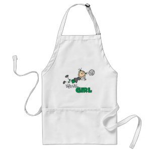 Volleyball Girl Tshirts and Gifts Adult Apron