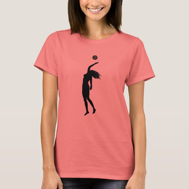 Volleyball Girl VI T-Shirt (Front)