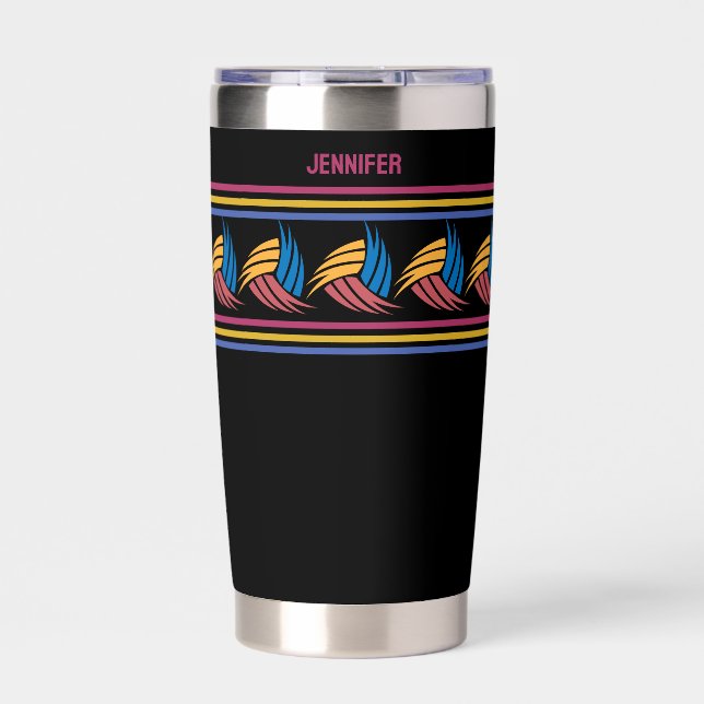 Volleyball Girl, Volleyball Player Gift, Birthday Insulated Tumbler (Front)