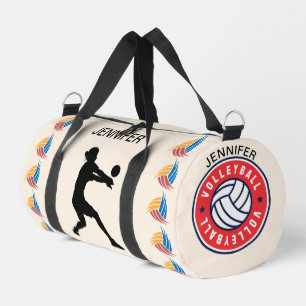 Volleyball Girl, Volleyball Player, Team, Birthday Duffle Bag