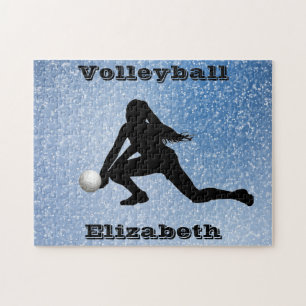Volleyball Glam  Jigsaw Puzzle