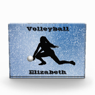Volleyball Glam  Photo Block