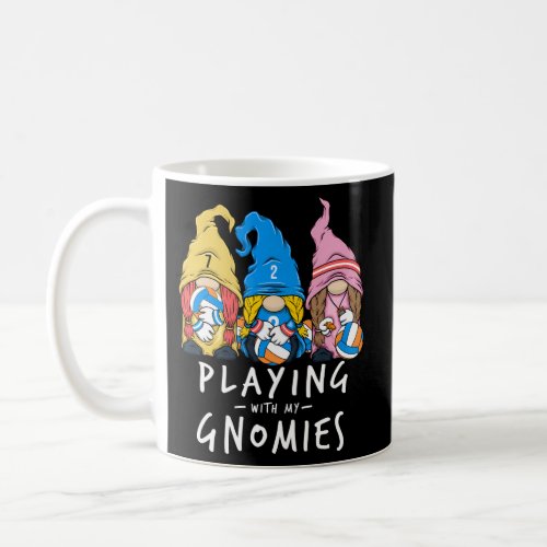 Volleyball Gnomes Playing With My Gnomies For Coffee Mug