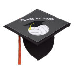 Volleyball Graduation Sports Grey Graduation Cap Topper Volleyball Graduation Sports Grey Graduation Cap Topper