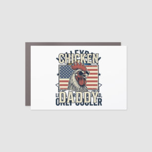 Volleyball Grandad Vintage Funny Shirt Design_1 Car Magnet