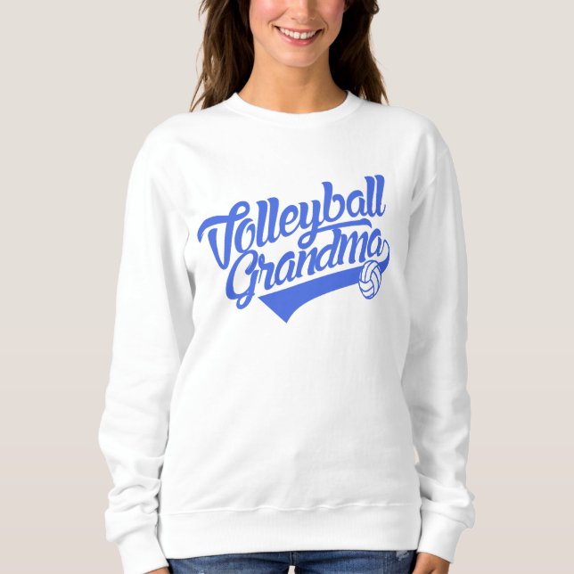 Volleyball Grandma Sweatshirt (Front)