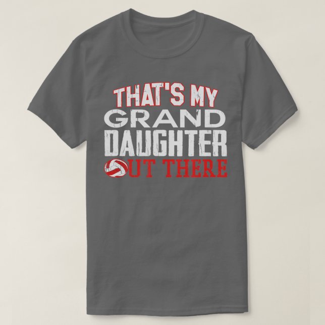 Volleyball Grandma  Volleyball Grandpa  T-Shirt (Design Front)