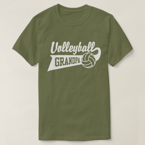 Volleyball Grandpa T_Shirt