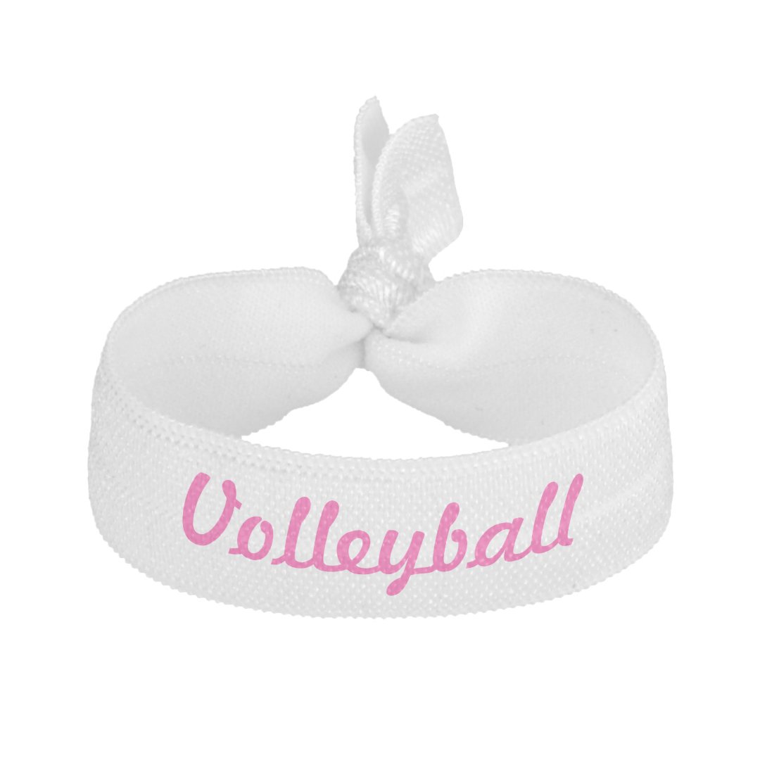 Volleyball Hair Tie Zazzle