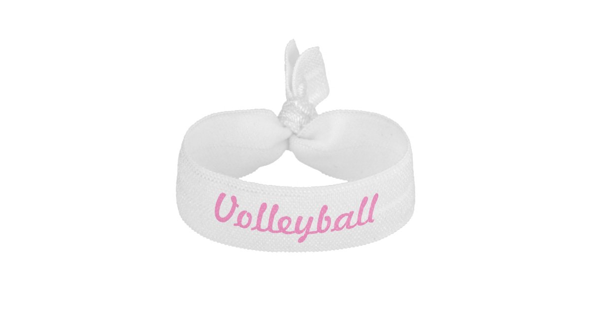 Volleyball Hair Tie Zazzle