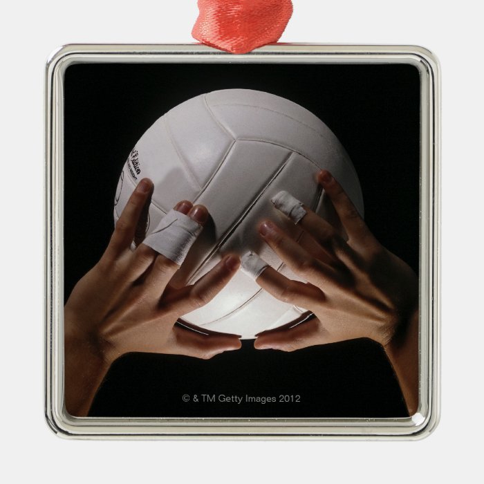 Volleyball Hands Ornaments