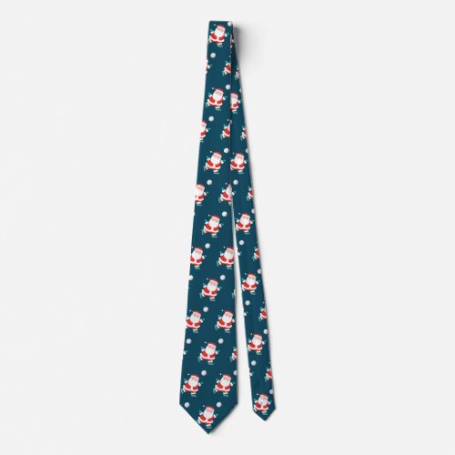 Volleyball Holiday Gift Neck Tie
