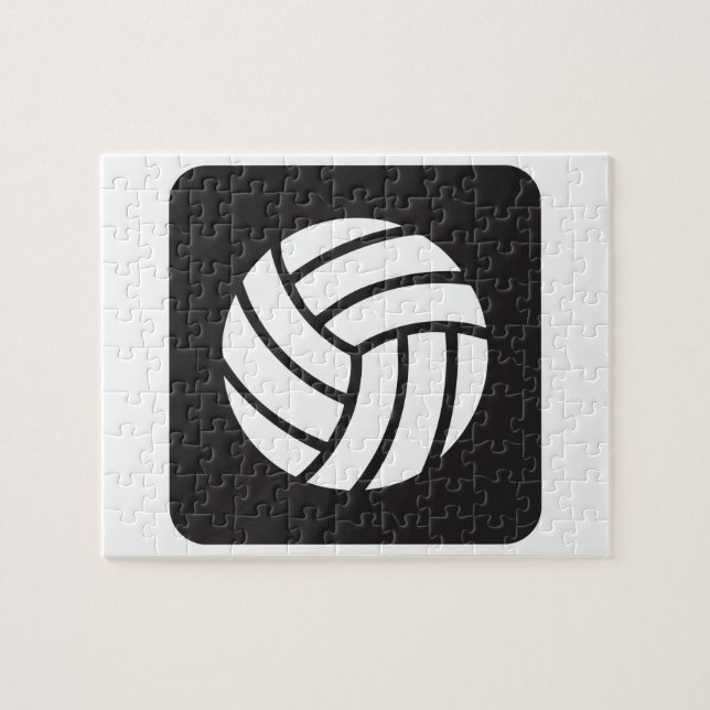 Volleyball Icon Jigsaw Puzzle (Horizontal)