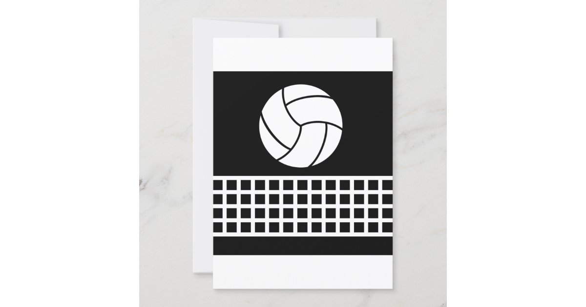 Volleyball Invitations | Zazzle