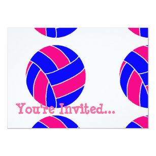 Volleyball Team Invitations | Zazzle