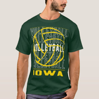 Volleyball Iowa T-Shirt