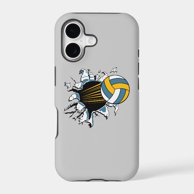 Volleyball Iphone Case (Back)