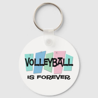 Volleyball Is Forever Keychain