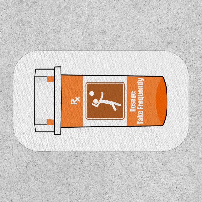 Volleyball Is My Drug Patch (Front)