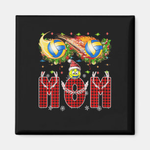 Volleyball Is My Valentines Funny Xmas Volleyball  Magnet
