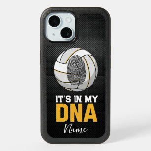 Volleyball It’s In My DNA iPhone 15 Case