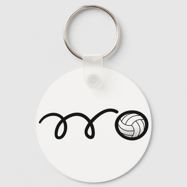 Volleyball Keychain (Front)