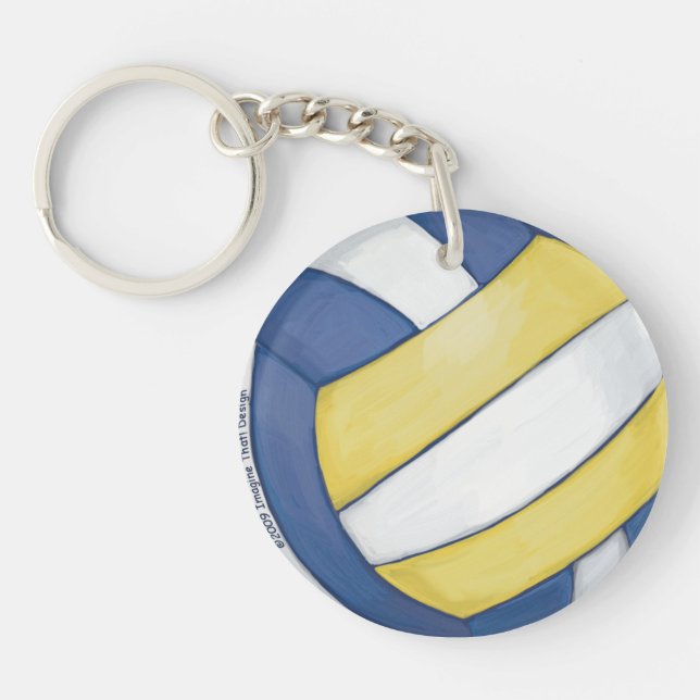 Volleyball Keychain (Front)
