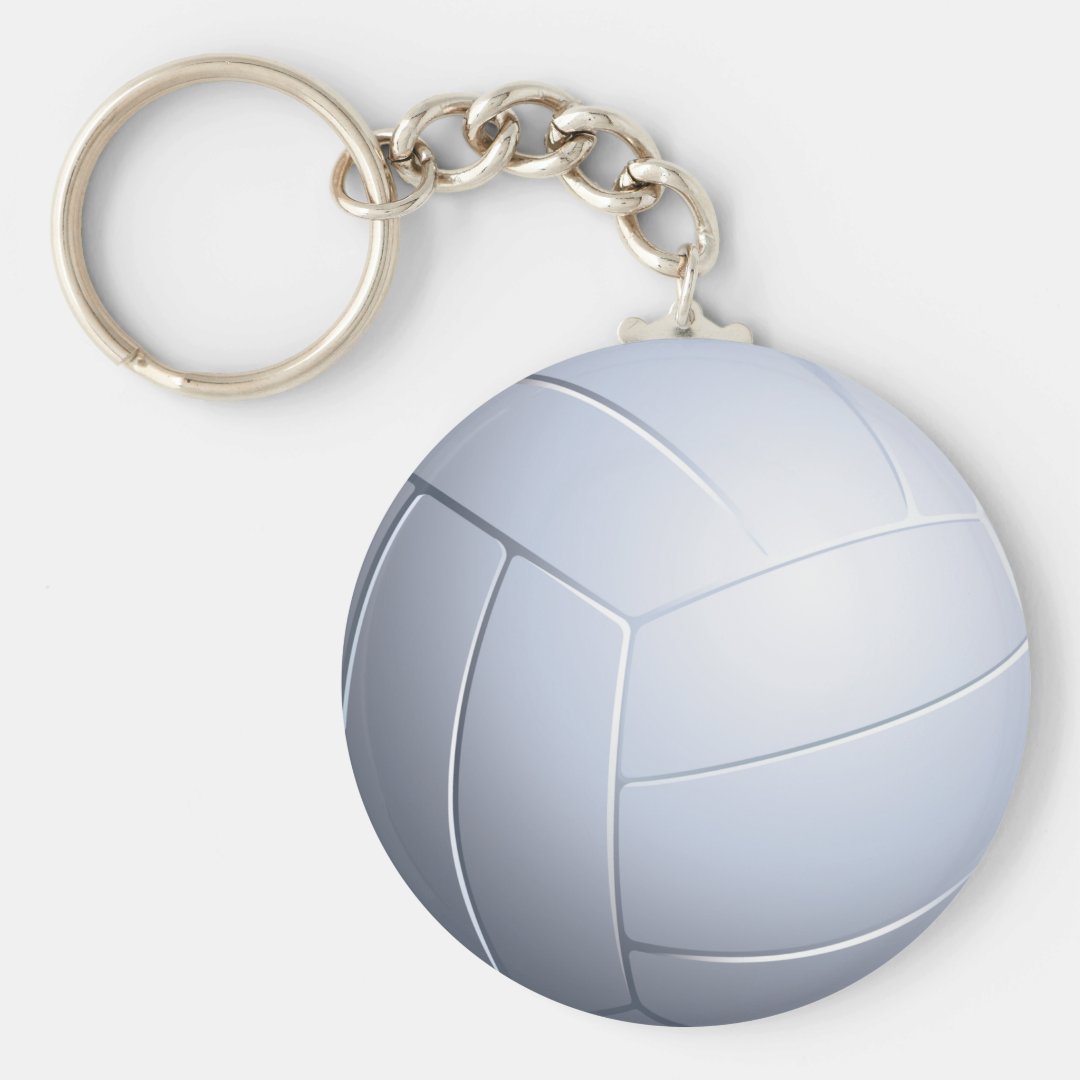 Volleyball Keychain Zazzle