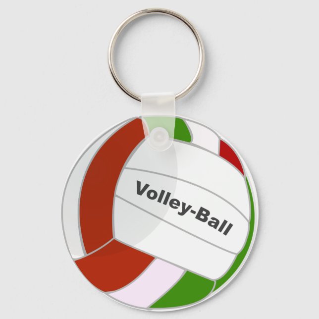 Volleyball Keychain (Front)