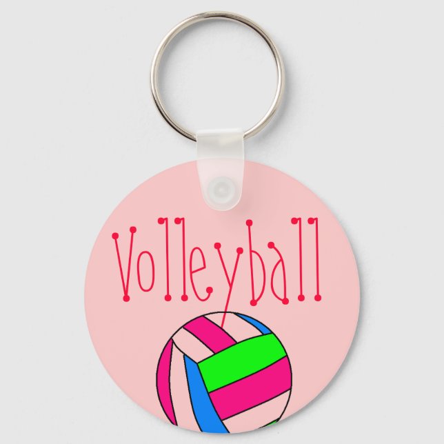 Volleyball Keychain (Front)