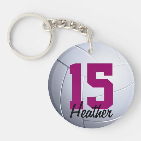 Volleyball Keychain