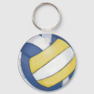 Volleyball Keychain
