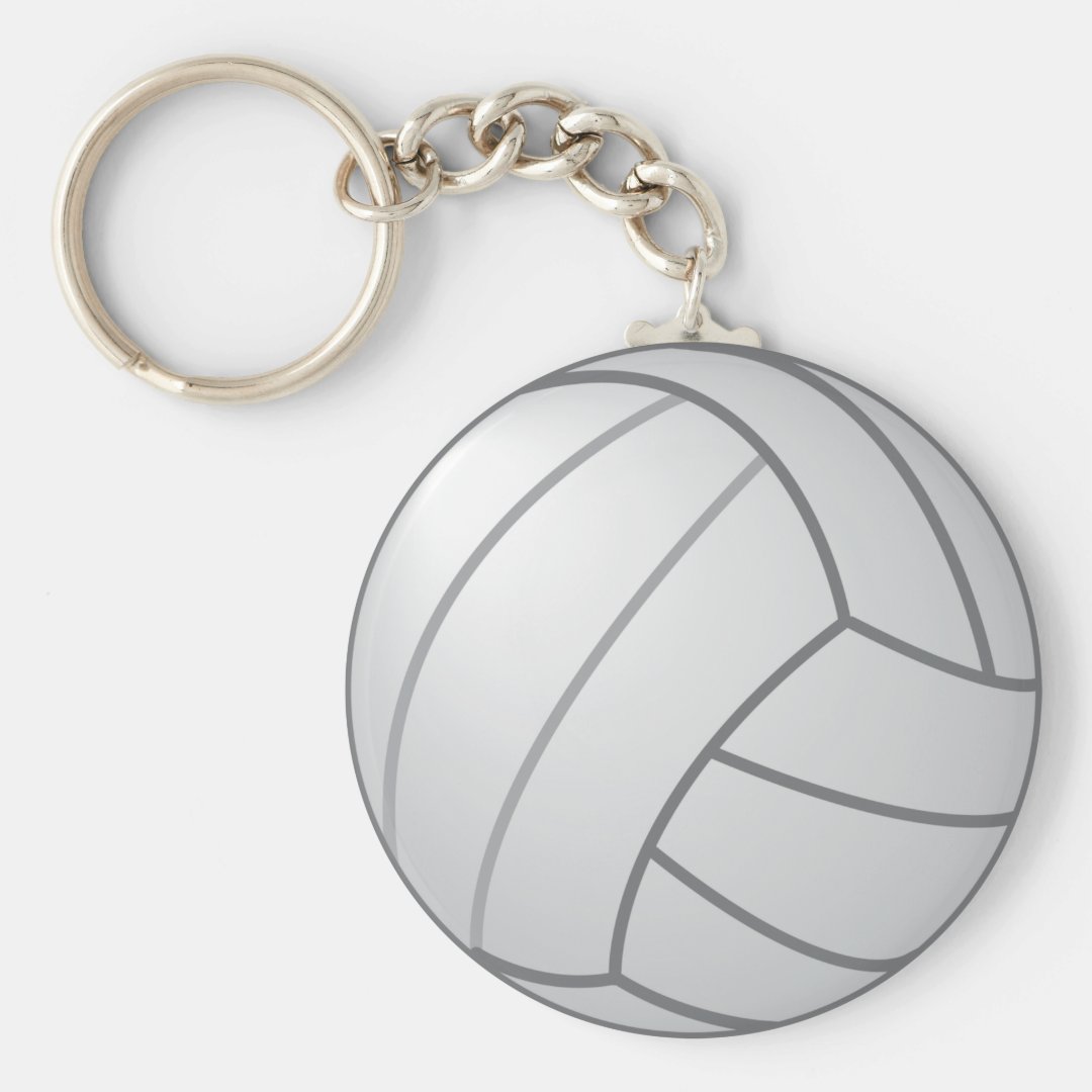Volleyball Keychain Zazzle