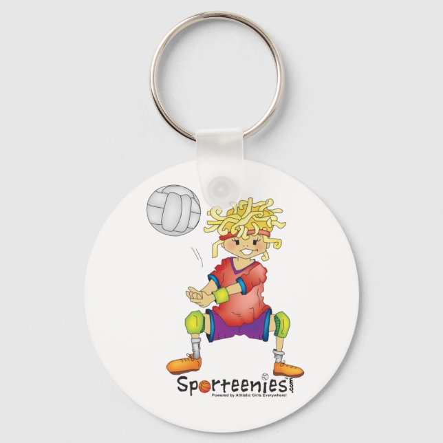 Volleyball Keychain (Front)