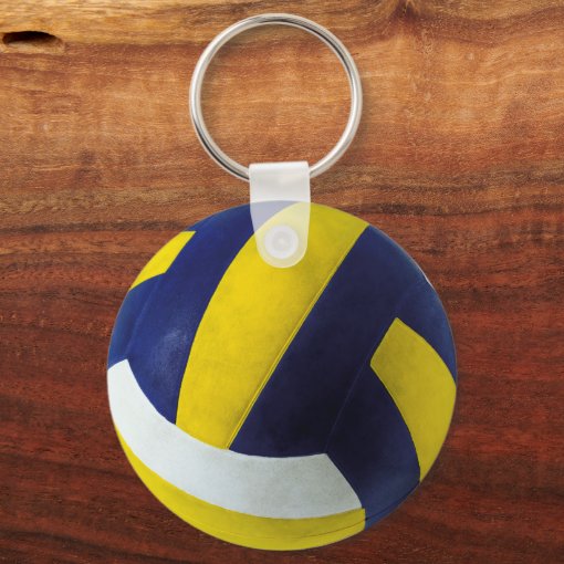 VOLLEYBALL KEYCHAIN | Zazzle