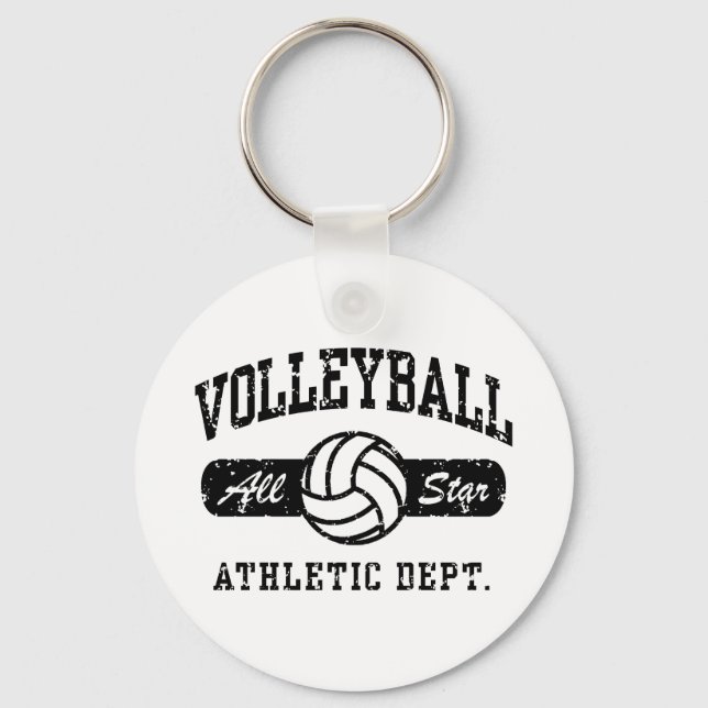 Volleyball Keychain (Front)