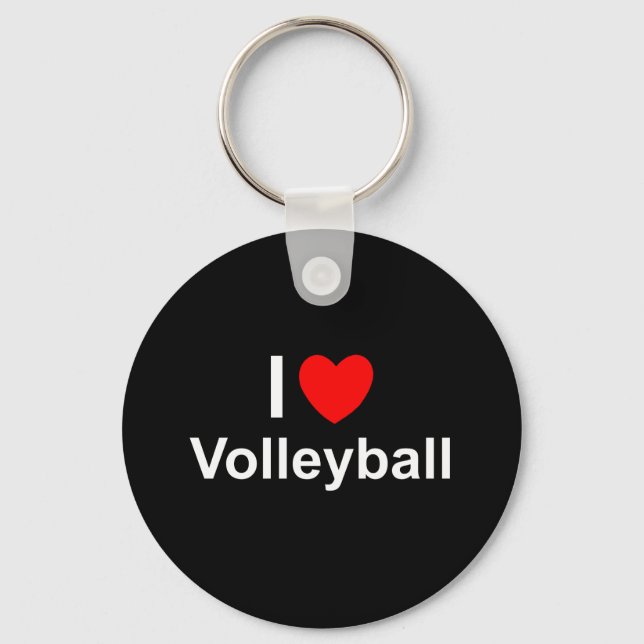 Volleyball Keychain (Front)