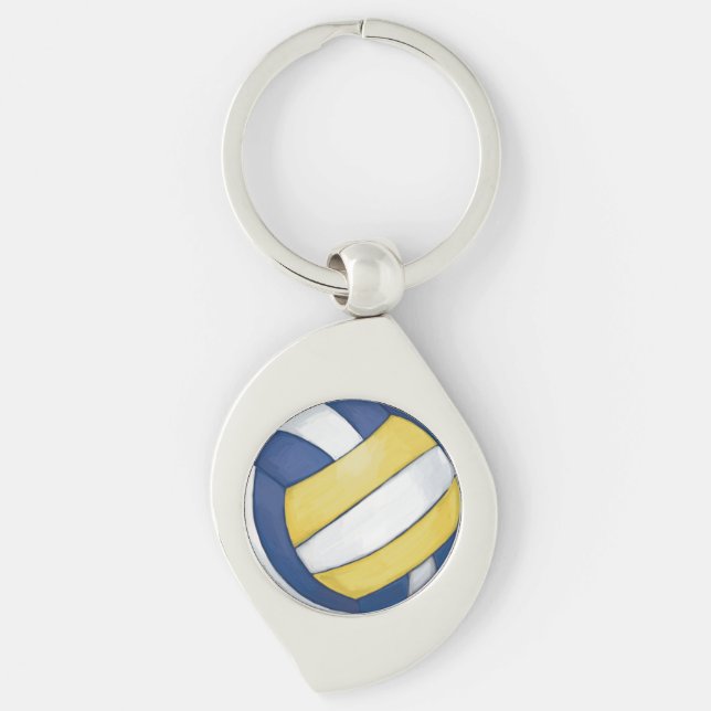 Volleyball Keychain (Front)
